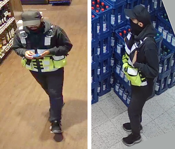 PISTOLA - assalto à mão armada em supermercado em Grebenstein - Polícia do Norte de Hesse
